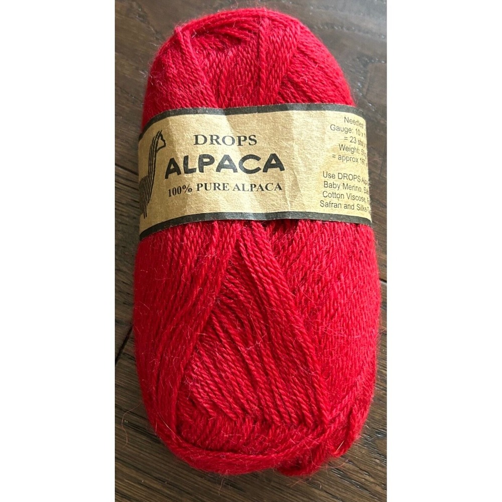Drops‎ Alpaca red